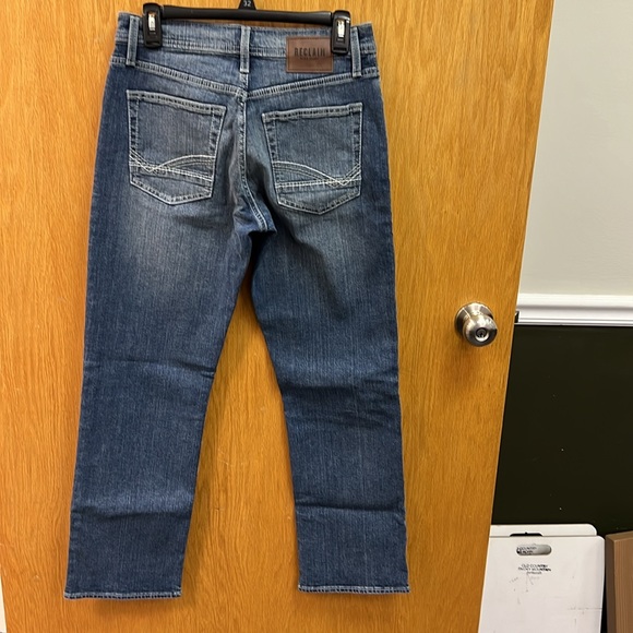 Reclaim regular straight blue jeans 29S - Picture 3 of 3